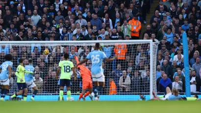 Gol Erlinga Halanda (Mančester Siti) na meču sa Sautemptonom